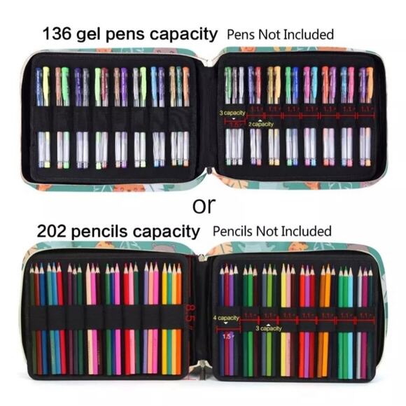 Qian Shan Wanna Be A Dreammaker Painting Series Artist Empty Pen Pencils Case - Picture 6 of 8